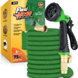 Flexi Hose with 8 Function Nozzle, 50FT