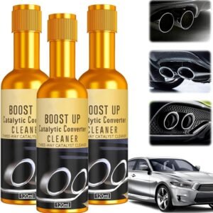 3 PCS Catalytic Converter Cleaner Auto Parts Engine