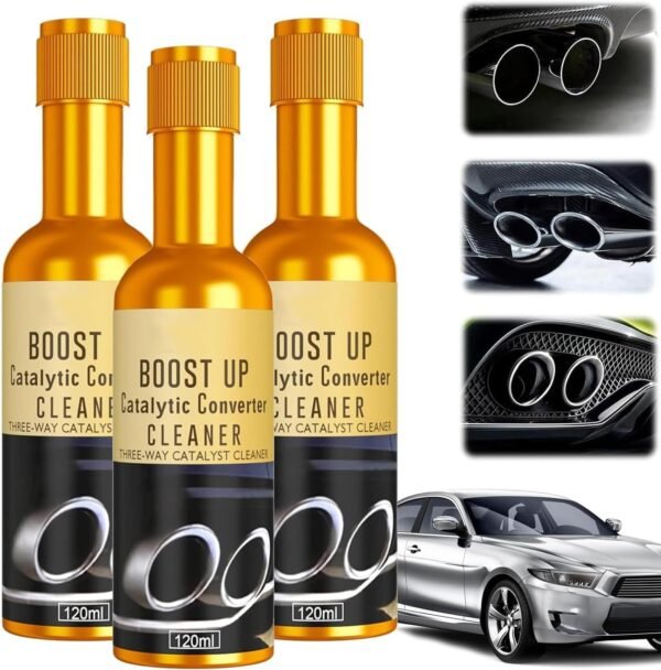 3 PCS Catalytic Converter Cleaner Auto Parts Engine